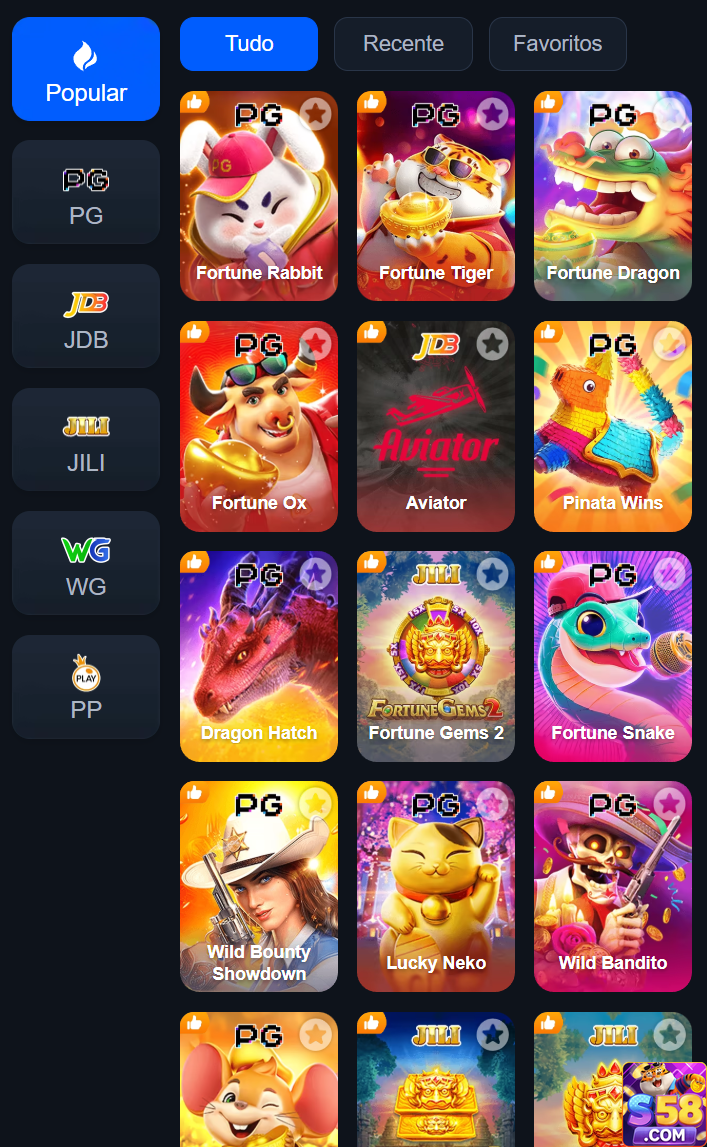 s58.com conquiste premium jogo